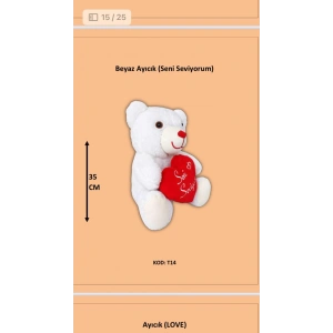 sevimli peluş ayı 35 cm