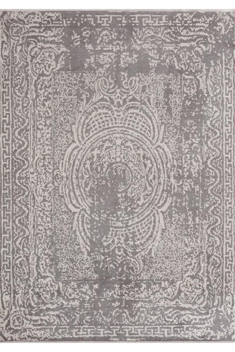 VG İlyosta Kömür - Ekru Halı