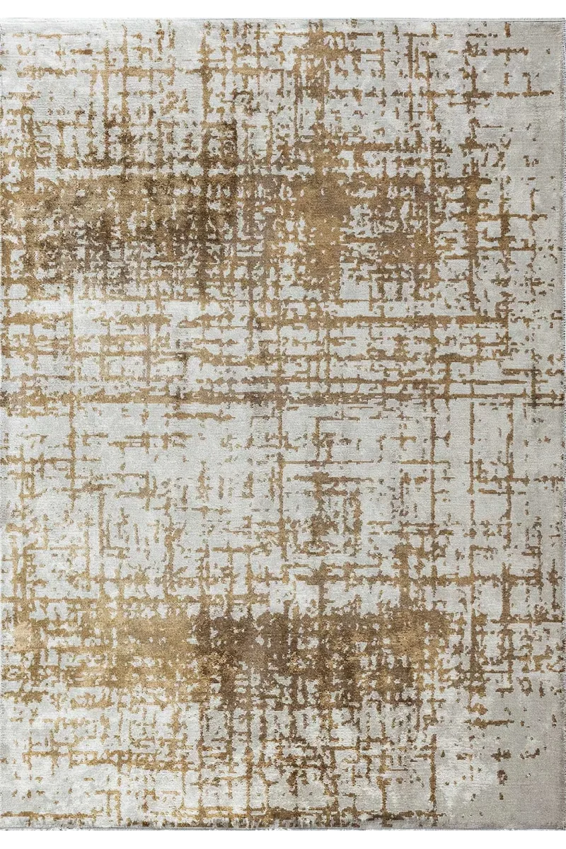 Spark Ekru - Açık Kahve Halı