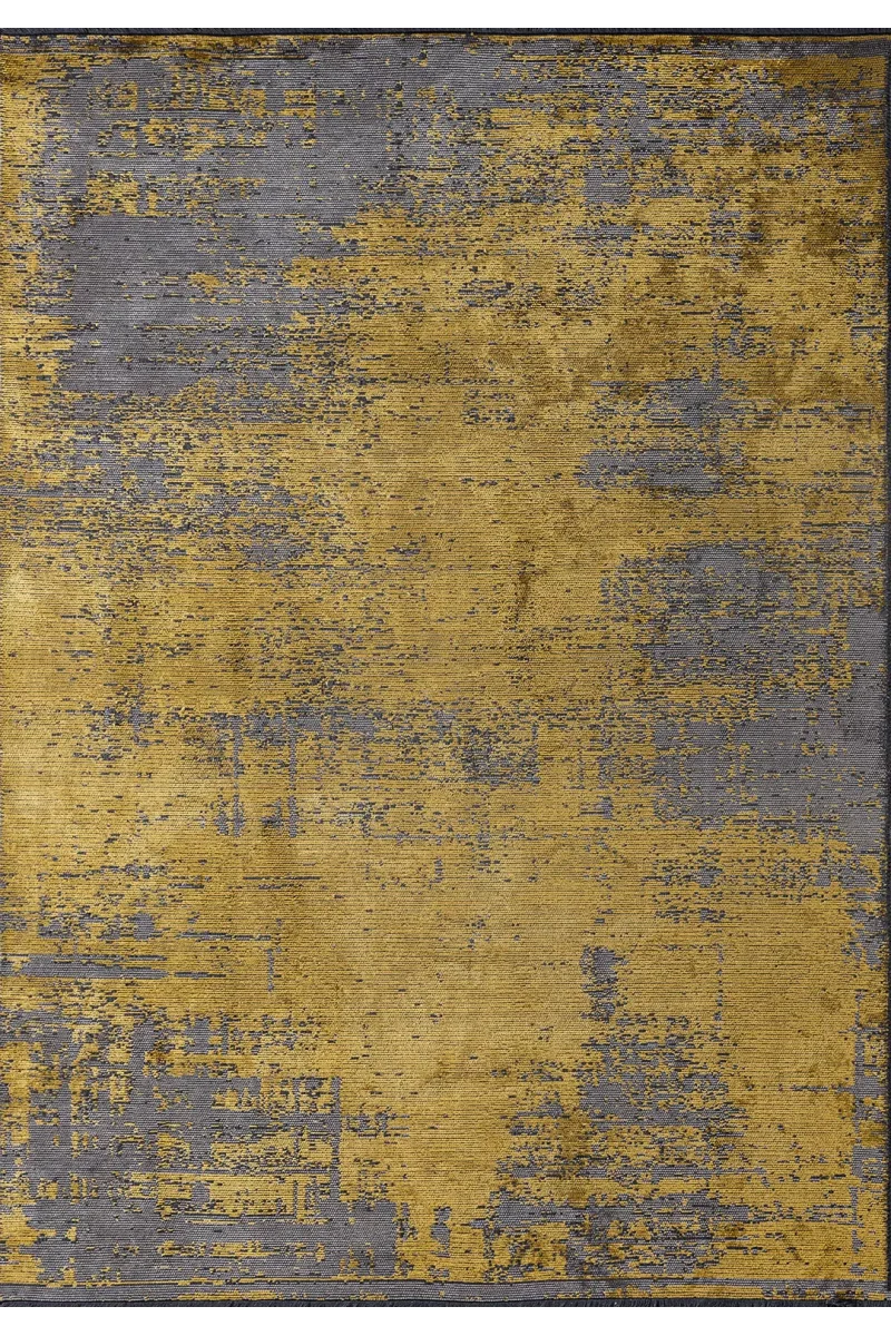 Surface Gri - Sarı Halı
