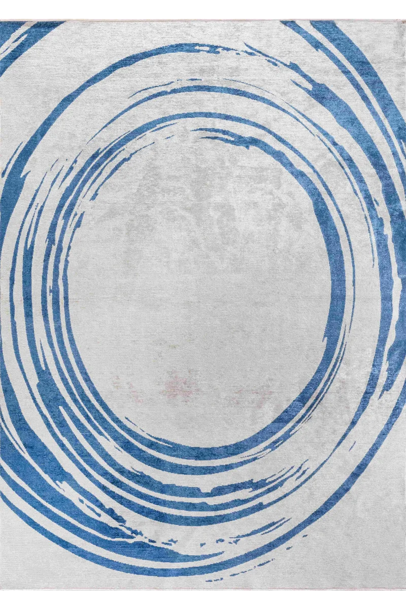 VG Noland Lacivert - Açık Gri Halı