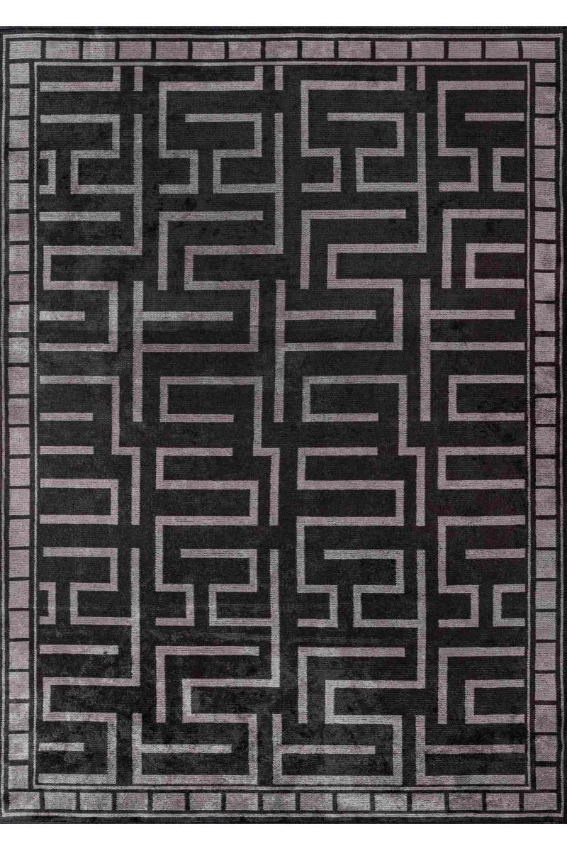 VG Smryna Kömür - Gri Halı