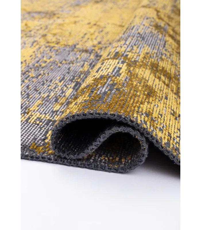 Surface Gri - Sarı Halı