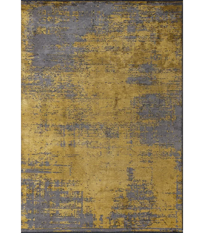 Surface Gri - Sarı Halı