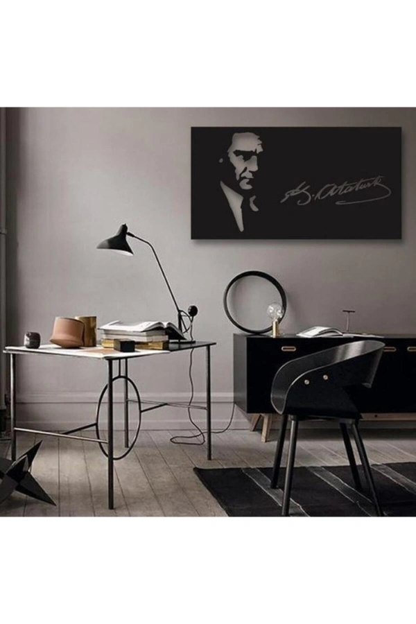 Mustafa Kemal Atatürk Mdf Tablo Evinize Ofisinize Yeni Tarz