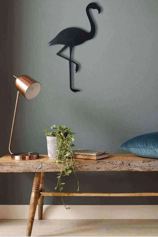 Flamingo Figürlü 3d Mdf Tablo Evinize Ofisinize Yeni Tarz Wallart