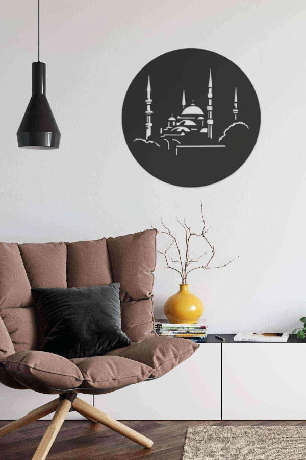 Cami Silüet 3d Mdf Tablo Evinize Ofisinize Yeni Tarz