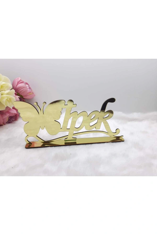 30x15 Cm Masaüstü Pleksi Isimlik Doğum Bebek Çocuk Odası