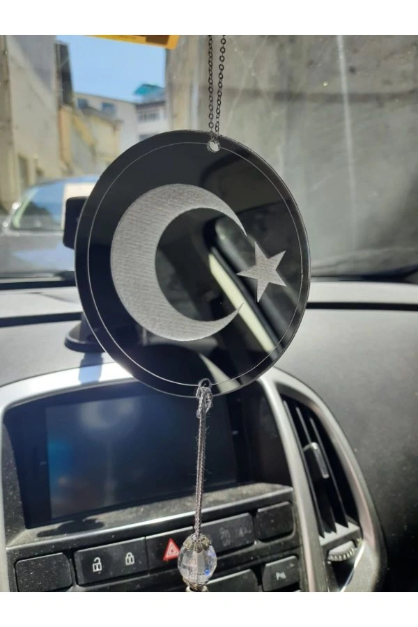 Ayna Pleksi Araba Dikiz Aynası Süsü GÜMÜŞ A11