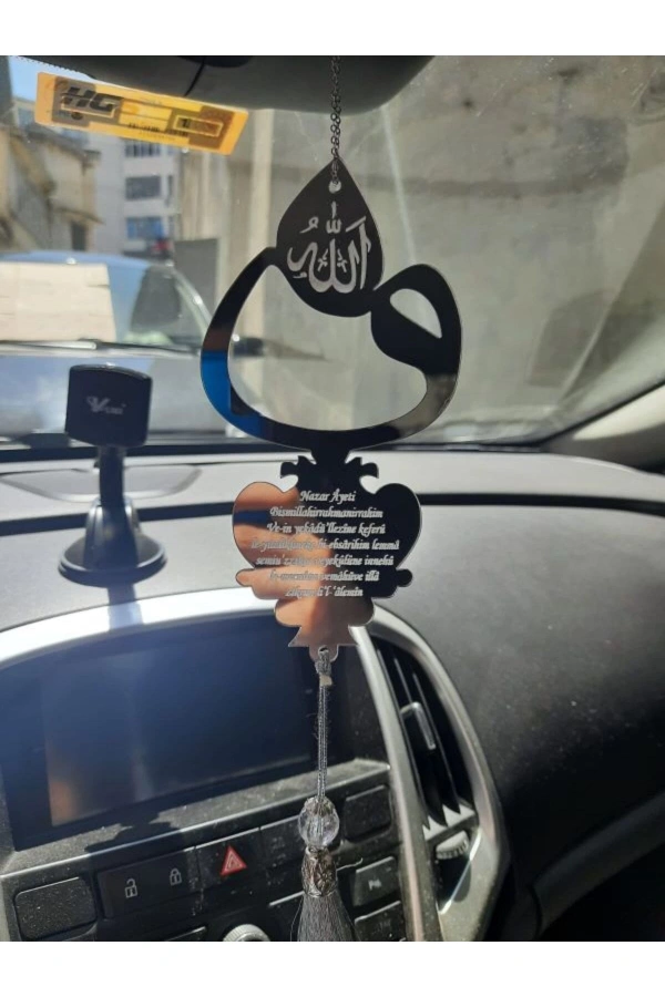 Ayna Pleksi Araba Dikiz Aynası Süsü Gümüş A3