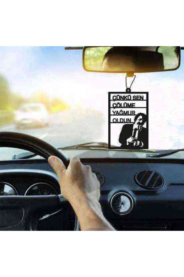 Araba Süsü Çünkü Sen Müslüm Dikiz Aynası Süsü Ahşap