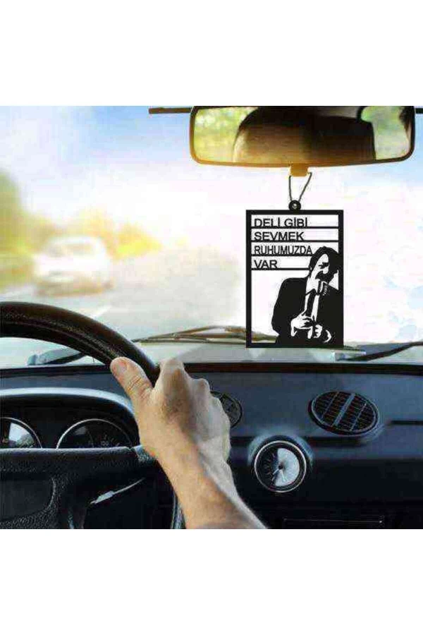 Araba Süsü Deli Gibi Sevmek Müslüm Dikiz Aynası Süsü Ahşap