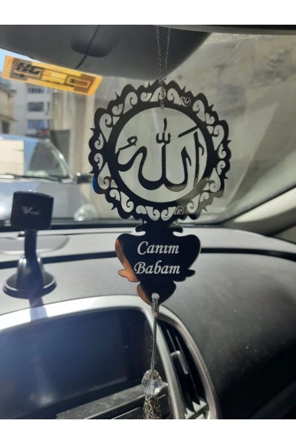 Ayna Pleksi Araba Dikiz Aynası Süsü GÜMÜŞ A1