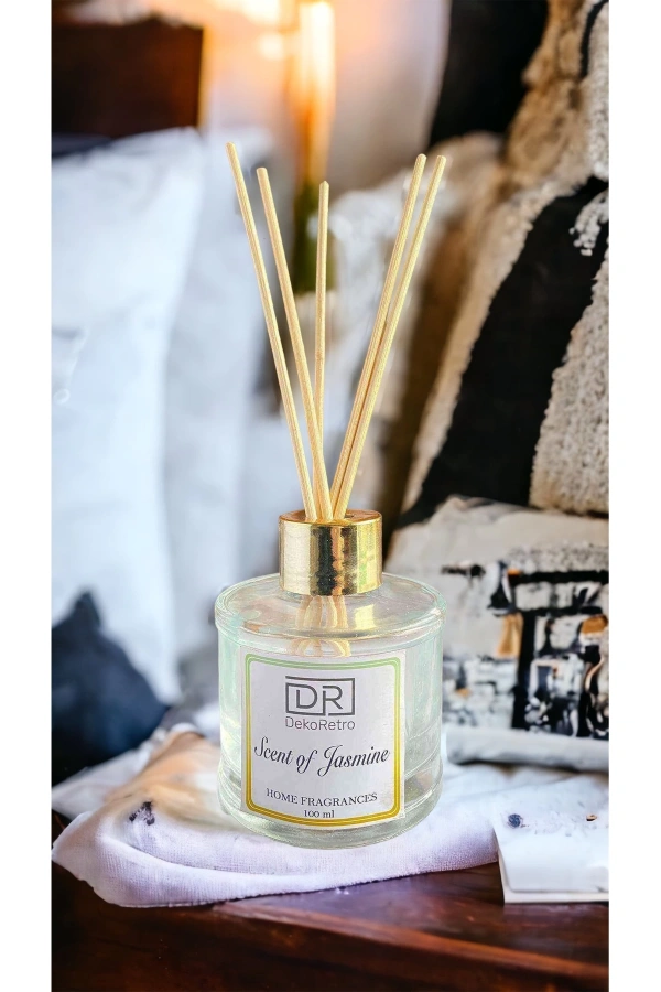 Yasemin Oda Kokusu Ortam Kokusu 100 ml Çubuklu Scent of Jasmine Gold