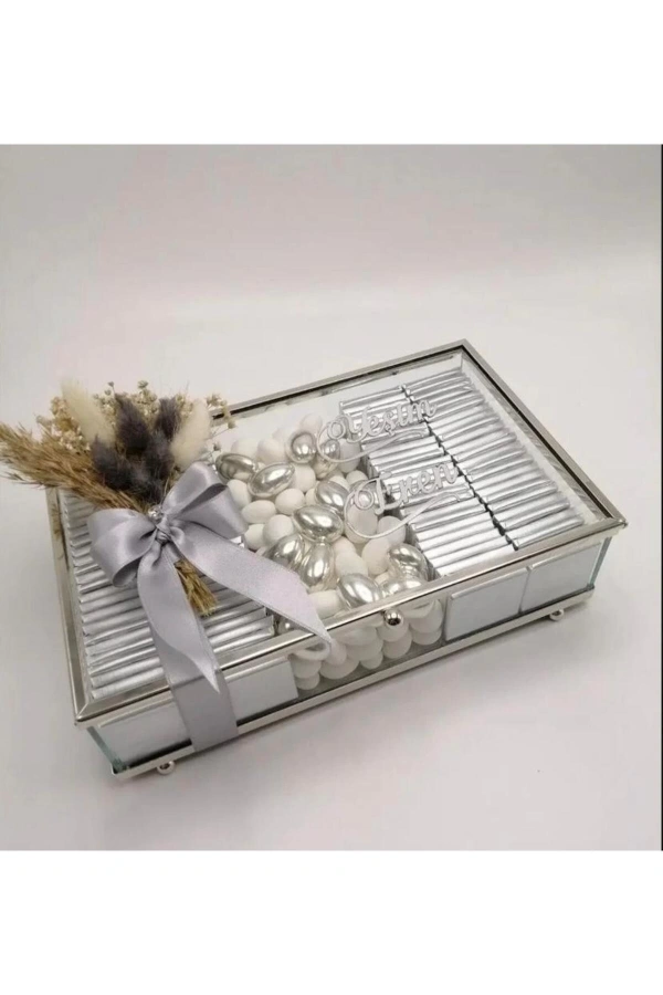 İsteme Çikolatası , Söz Nişan Çikolatası , 100 adet çikolata ve Badem Şekeri