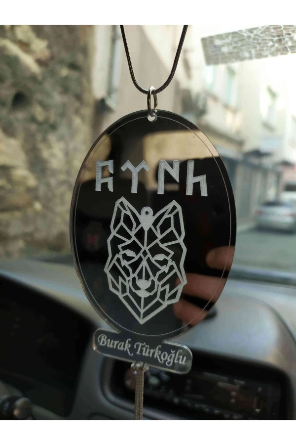 Ayna Pleksi Araba Dikiz Aynası Süsü Gümüş B2