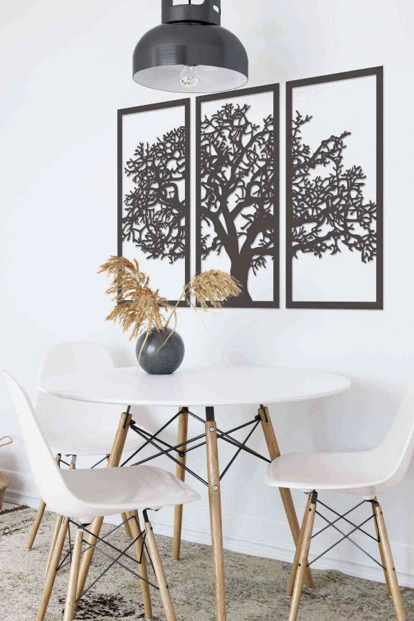 Hayat Ağacı 3d Mdf Ahşap Tablo Evinize Ofisinize Yeni Tarz Wall Art