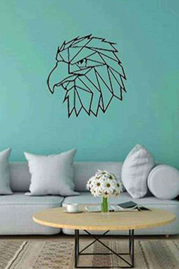 Kartal Figürlü 3d Mdf Tablo Evinize Ofisinize Yeni Tarz Wall Art