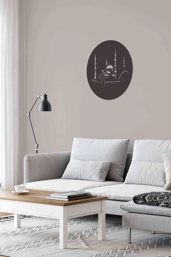 Cami Silüet 3d Mdf Tablo Evinize Ofisinize Yeni Tarz