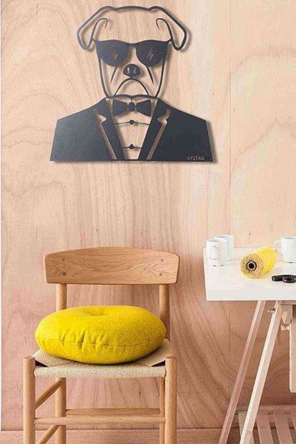 Dog Köpek 3d Mdf Tablo Evinize Ofisinize Yeni Tarz