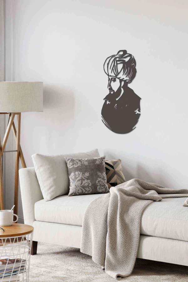 Fatma Ana Eli Dekoratif Duvar Tablosu Siyah Ahşap Lazer Mdf