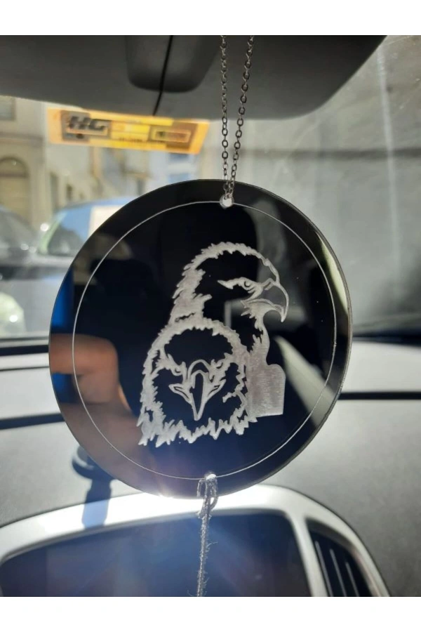 Ayna Pleksi Araba Dikiz Aynası Süsü GÜMÜŞ A12