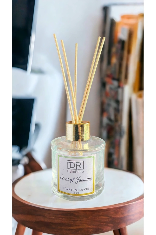 Yasemin Oda Kokusu Ortam Kokusu 100 ml Çubuklu Scent of Jasmine Gold