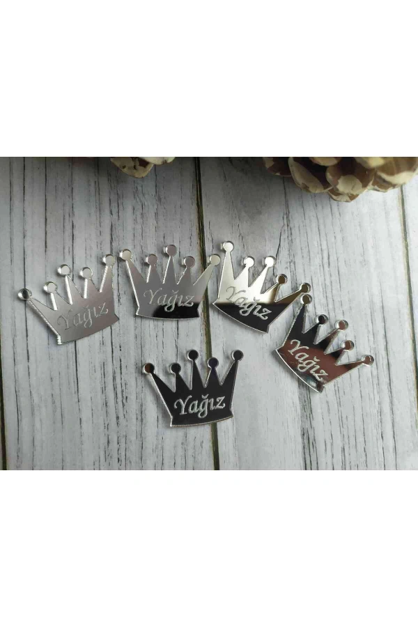 Pleksi Süslemesiz İsimlik Etiket,Düğün,Kına,Söz,Nişan,Magnet 25 Adet- A4