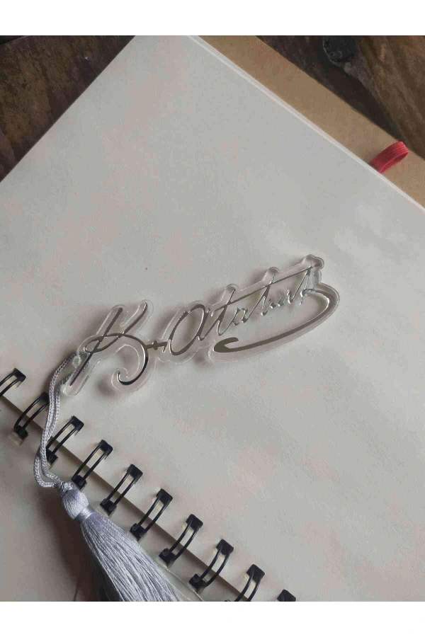 Kitap Ayracı Sayfa Tutucu Pleksi