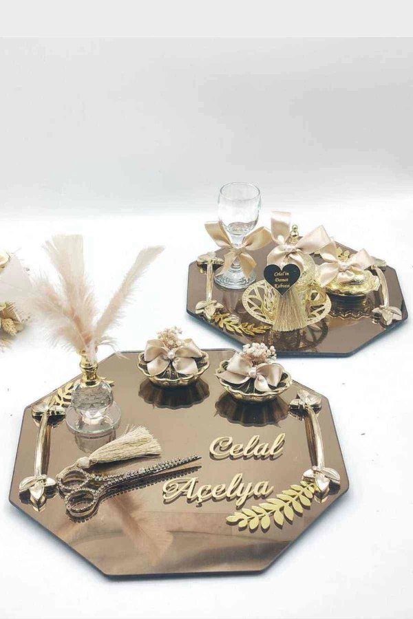 Söz Tepsisi , Nişan Tepsisi , Yüzük tepsisi , İsteme Tepsisi , Süslü tepsi , Damat Fincanı