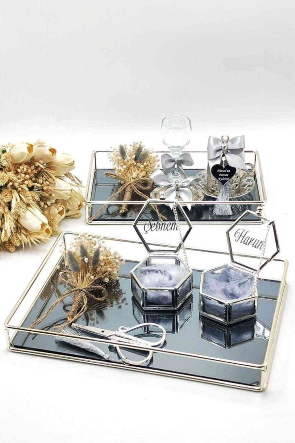 Nişan Tepsisi , Söz Tepsisi , Yüzük tepsisi , İsteme Tepsisi , Süslü tepsi , Damat Fincanı