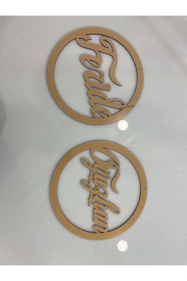 Pleksi Isimlik Kapı Süsü Nişan Düğün Kına Nikah Söz