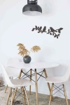 Kuşlar Lazer Kesim Dekoratif Tablo Ahşap Duvar Süsü