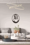 Marilyn Monroe Duvar Dekoru Siyah Ahşap Lazer Tablo Mdf