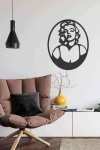 Marilyn Monroe Duvar Dekoru Siyah Ahşap Lazer Tablo Mdf