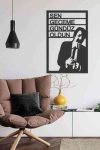 Müslüm Gürses Mdf Ahşap Tablo Sen Geceme Gündüz Oldun