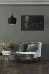 Mustafa Kemal Atatürk Mdf Tablo Evinize Ofisinize Yeni Tarz