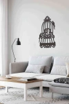 Kafes Lazer Kesim Dekoratif Tablo Ahşap Duvar Süsü