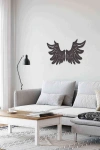 Melek Kanatı Figürlü 3d Mdf Tablo Evinize Ofisinize Yeni Tarz