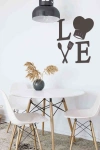 Love Mutfak Figürlü 3d Mdf Tablo Evinize Ofisinize Yeni Tarz Wall