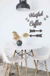 Mutfak Coffee Seti 3d Mdf Tablo Evinize Ofisinize Yeni Tarz Wall