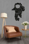 Astronot 3D Mdf Tablo Evinize Ofisinize Yeni Tarz Wall Art