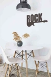 Rock Gitar Figürlü 3d Mdf Tablo Evinize Ofisinize Yeni Tarz Wall