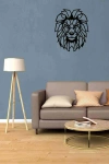 Aslan Figürlü 3d Mdf Tablo