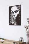 Khaleesi Duvar Dekoru Tablo Siyah Ahşap Mdf