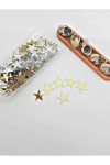 Pleksi Yıldız Dekoru Gold 3 Cm 100 Adet