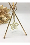 PLEKSİ ANAHTARLIK İKİLİ OLARAK YILDIZ MODEL GOLD