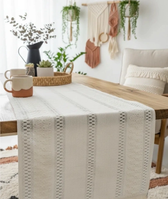 Ham Dantel Runner Masa Örtüsü 35 x 150
