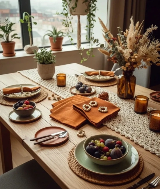 Tarçın Premium Peçete Takımı 6lı (TOKA HEDİYELİ) 40x40