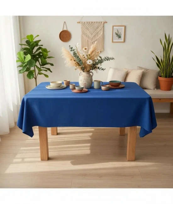 Premium Keten Lacivert (DÜZ) Masa Örtüsü